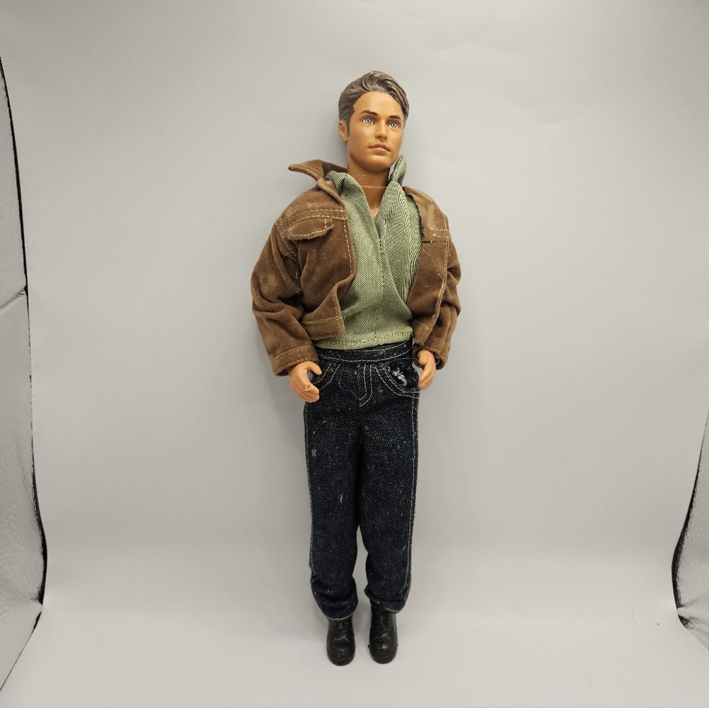 Beverly Hills 90210 BRANDON WALSH Jason Priestly 12” Doll W/ Bathing Suit 1968.